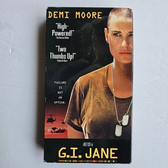 G.I. Jane VHS Demi Moore Action Drama Movie 1997 Ridley Scott Film - Picture 14 of 16